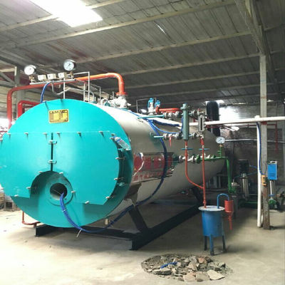 Caldaia a vapore a gas diesel elettrica da 500 kg Livello di sicurezza elevato per il riscaldamento