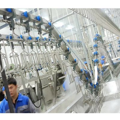 Qualità Linee di macellazione di polli in acciaio inossidabile 304 Opzioni di installazione in loco o online Fabbrica