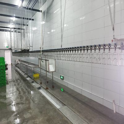 Soluzione per macchine di linea di macellazione di polli in acciaio inossidabile per la trasformazione del pollame