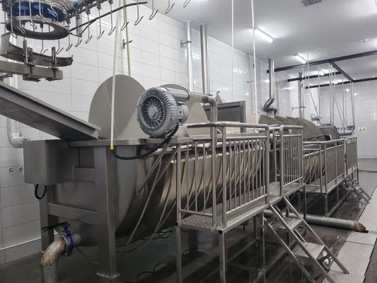 Apparecchiature di macellazione per il raffreddamento di pollame di vendita calda Macchine di pre-raffreddamento per pollame