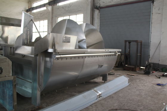 Spirale pollame Pre Chiller Machine per pollo macellazione macchina impianto 1500Bph